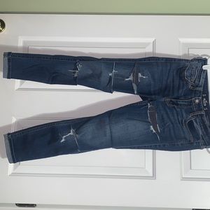 Jeans—worn twice like new